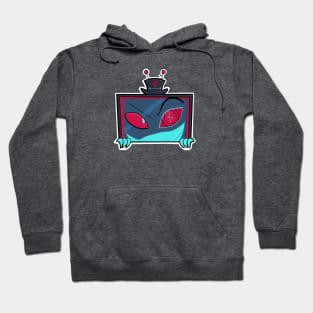 Hazbin Hotel peepers - Vox Hoodie